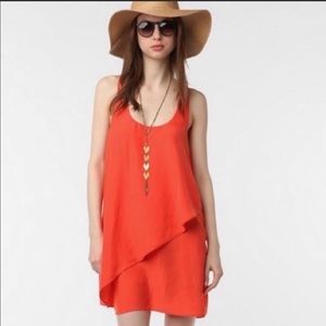 Urban Outfitters Flowy Ruffle Dress